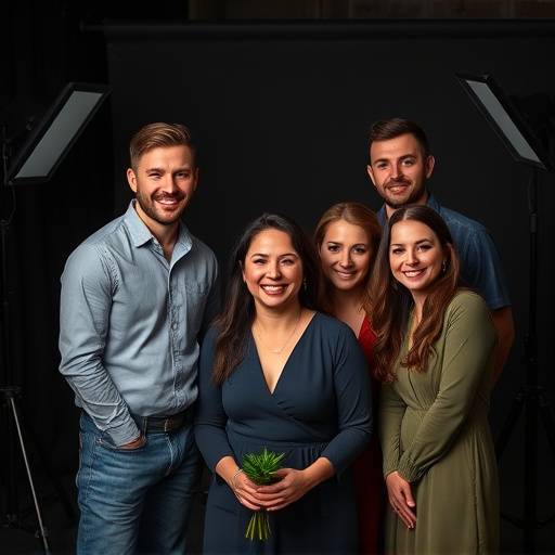 Photo de l'√©quipe du Studio M√©dias Lumi√®re